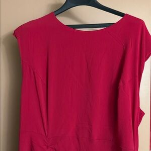 City Chic Vibrant Red Blouse